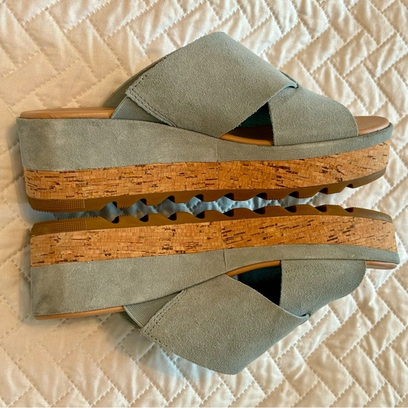 Sorel suede slides, size 9 - Picture 5 of 8